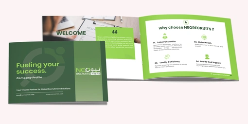 Corporate company profile presentation design